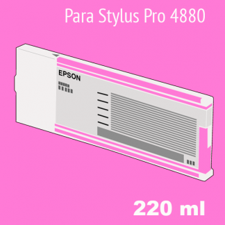 Cartucho de tinta para Epson Stylus Pro 4880 magenta claro